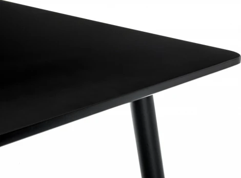 Стол кухонный Woodville Cельда black / wine red