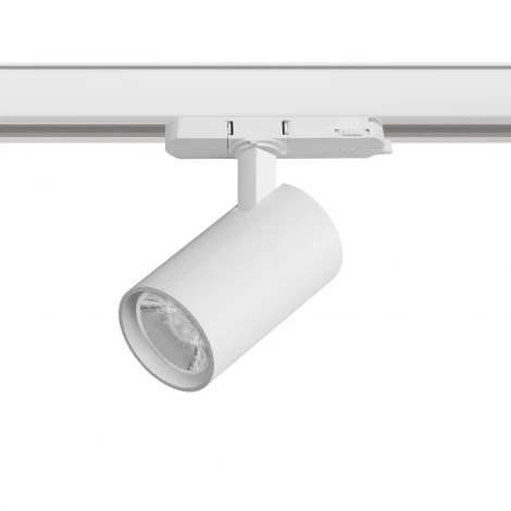 Трековый светильник трехфазный светодиодный LED 15W 220V 15G с адаптером Lightstar Alta Base A5136QT15G