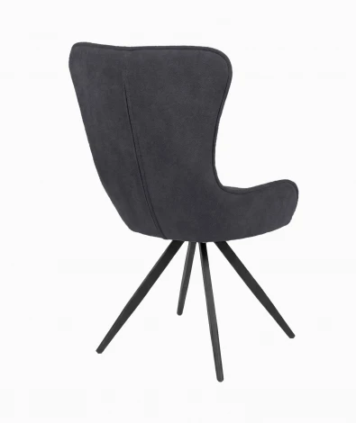 Стул DikLine 333 поворотный TW11 серый, ножки черные 00-00084731