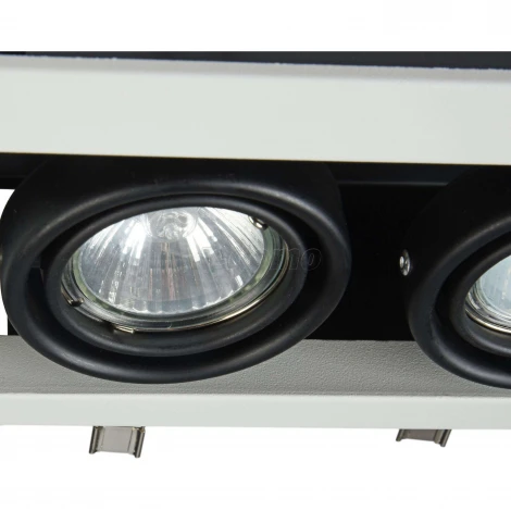 Встраиваемый светильник Metal Modern GU10 2x50Вт Maytoni Technical DL008-2-02-W (220V)