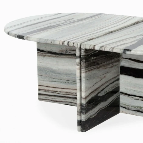 Кофейный столик сет 2 шт Lunden 60х70 COSMO арт.FF013-2