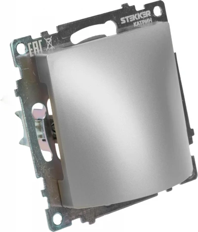 Вывод кабеля (серебро) Stekker Катрин 49465