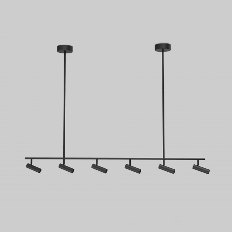 Спот на штанге Eurosvet Barre 20252/6 LED черный (220V, пульт управления)