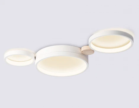 Настенно-потолочный светодиодный светильник с пультом Ambrella Comfort FL4812 (регулировка яркости, 220V, кольцо)