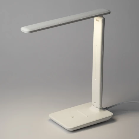 Офисная настольная лампа светодиодная складываемая ЭРА NLED-508-7W-W (220V, выключатель)