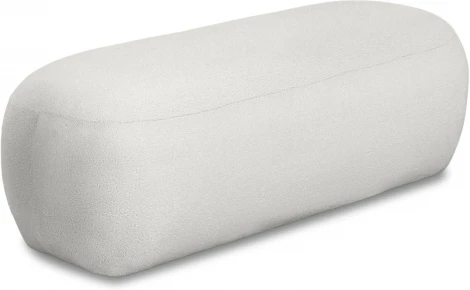 Банкетка Cupcake ОГОГО (арт.850192), (Мех/Серый)