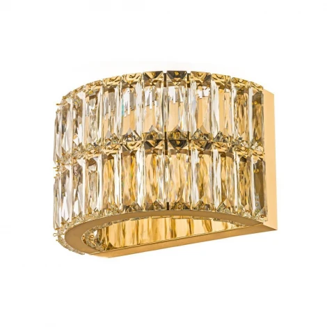 Бра светодиодное Dio D`arte Caneva Caneva L 2.26x16.100 G (220V, хрусталь)