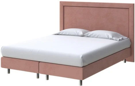PROxSON Кровать London Boxspring Lift (Ткань: Велюр Ultra Амаретто) 200x200
