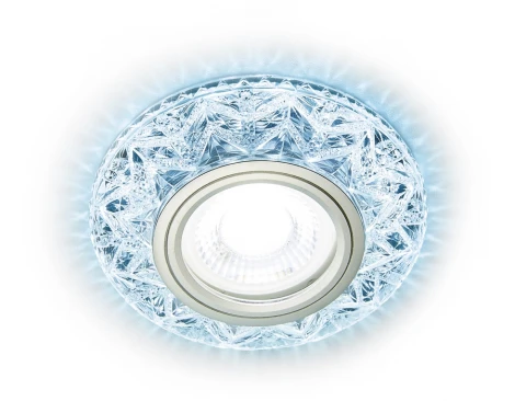 Встраиваемый точечный светильник Ambrella Декоративные Кристалл Лайт S299 CH