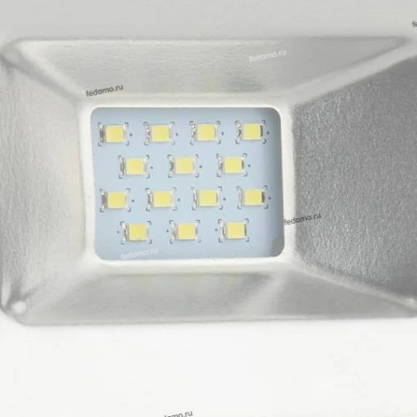 Прожектор уличный светодиодный Horoz Puma, 1 плафон, черный с хромом, никелем и прозрачным