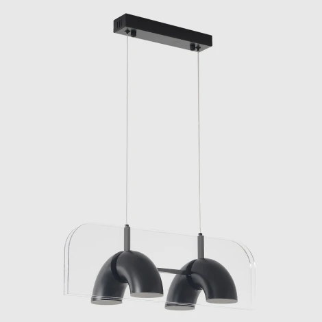 Светильник подвесной светодиодный Crystal Lux ELEMENT SP24W LED BLACK