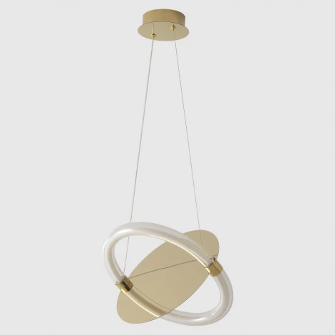 Подвесной светильник светодиодный с пультом Crystal Lux NEBULA SP22W LED GOLD