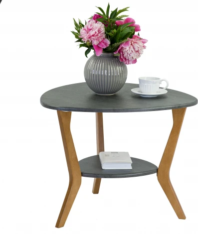 Стол журнальный BeautyStyle 15 серый бетон/бук от фабрики Mebelik