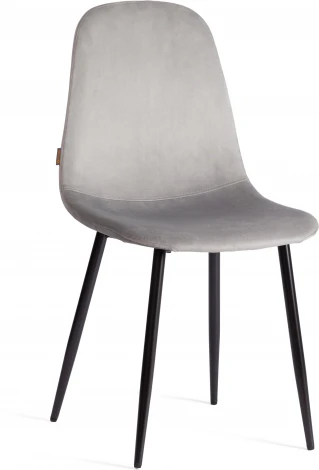 Стул BREEZE (mod. JSC-58) / 2 шт. в упаковке Tetchair (Велюр,Металл /Серый) арт.24480