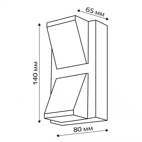 Архитектурная подсветка светодиодная duwi 24777 1