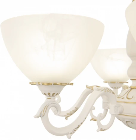 Подвесная люстра Arte Milano AM340518 340518/5 WT+G (220V, на цепи)