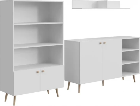 Композиция Rili 1 ОГОГО (арт.855060), (ЛДСП/Белый)