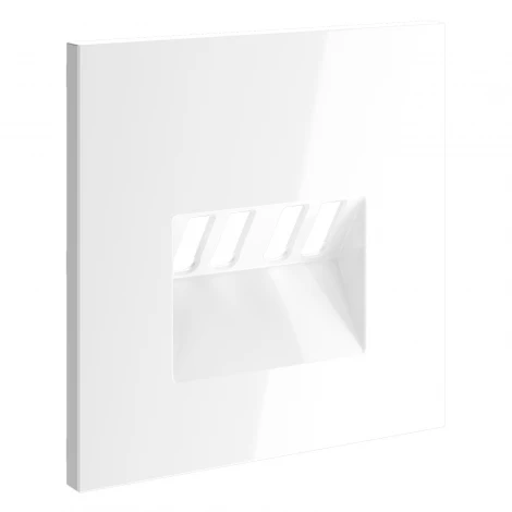 Накладка для розетки акустической 4-местной Voltum S70 VLS001501 (белый глянцевый)