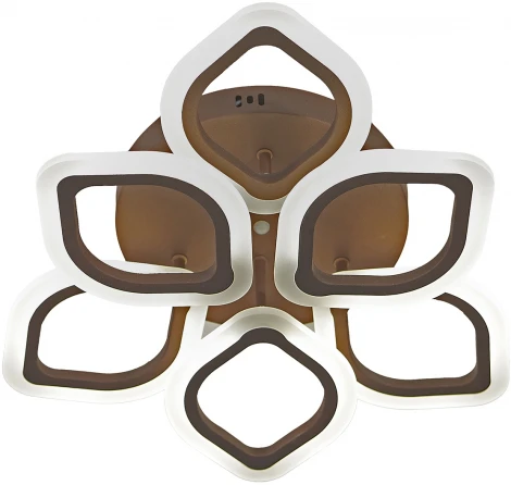 Люстра потолочная светодиодная Ella 10212/6 LED*84W Coffee