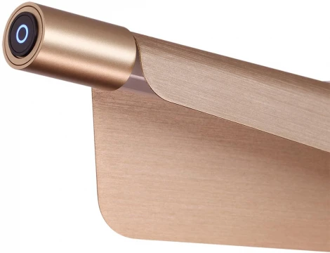 Подвесной светильник Odeon Light Linea 7017/24LB c сенсорн. выкл (диммер яркости) металл/акрил латунь брашинг IP20 24W CRI 90 3000K 220V (LED, на проводе)