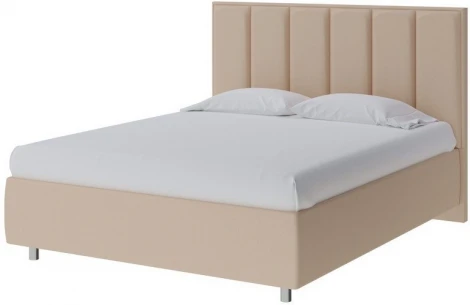 PROxSON Кровать Routa без основания (Ткань: Рогожка Savana Camel (бежевый)) 120x200