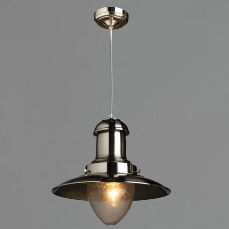 Подвесной светильник Arte Lamp Fisherman A5530SP-1SS (220V, на проводе, круглые)