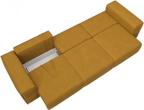 Диван прямой Лига-058 НПБ Лонг Лига Диванов (Велюр) арт.129402