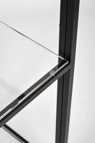 Консольный стол AllConsoles 1011-CB clear черный муар