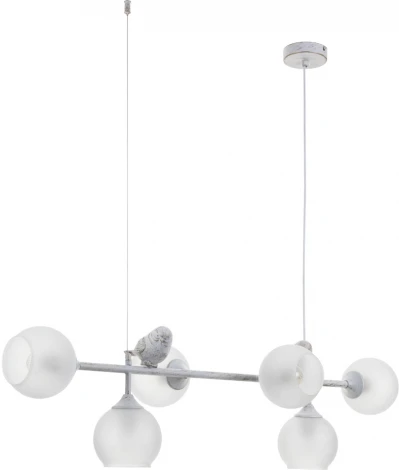 Подвесной светильник Arte Lamp Gemelli A2150SP-6WG (220V, на тросе, шарики, птички)