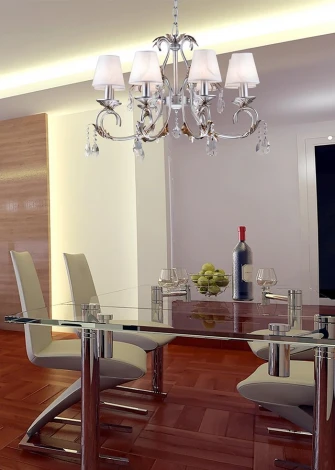 Подвесная люстра Arti Lampadari Imola E 1.1.8 S (220V, на цепи)