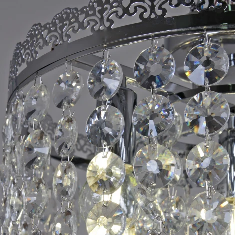 Потолочная люстра хрустальная Reluce 90330-0.3-05 CR (220V)