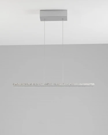 Подвесной линейный светильник светодиодный LED*24W Moderli Holo V1940-PL (220V, на тросе)