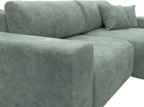 Диван угловой Лига-036 НПБ Классик правый угол Лига Диванов (Велюр) арт.127726