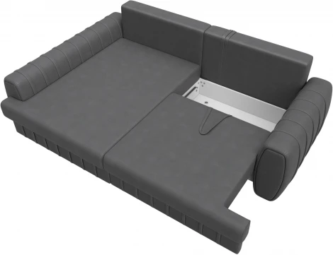 Диван угловой Лига-057 НПБ угол левый Лига Диванов (Замша) арт.129285L