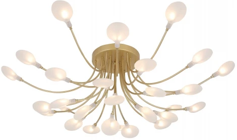 Потолочная люстра на штанге F-Promo Skein 4197-28C (220V, лепестки)