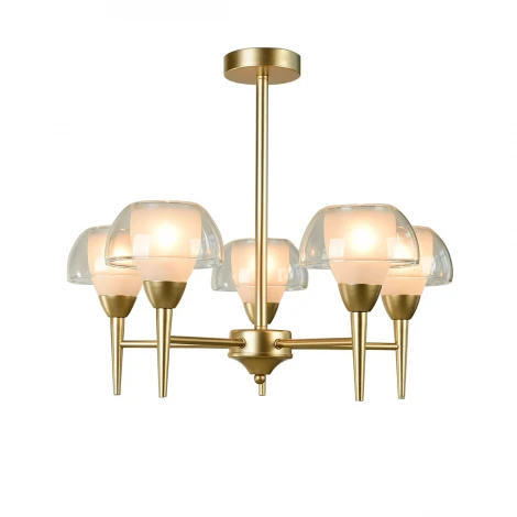 Потолочная люстра на штанге MyFar Silvia MR1300-5P (220V)