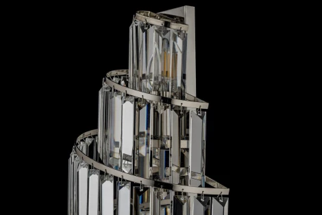 Бра хрустальное Dio D`arte Esperia Nickel Esperia E 2.25.100 N (220V)