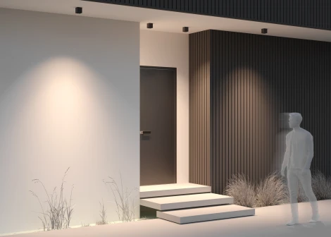 Потолочный светильник уличный Maytoni Ares O309CL-L8GF3K (LED, 220V, IP54)