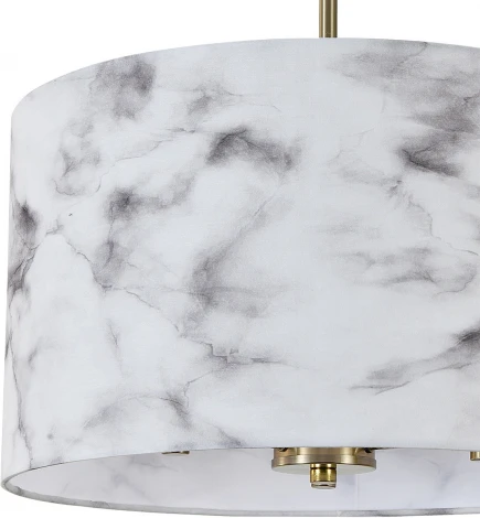 Потолочная люстра на штанге (13036/3R Brass) Indigo Venato V000580 (220V, круглые)