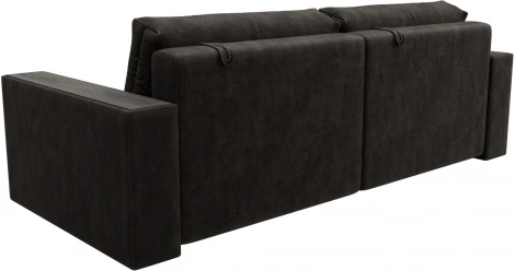 Диван прямой с декором Лига-049 НПБ Лига Диванов (Велюр) арт.128397