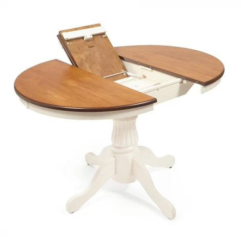 Стол NAVARRESE (mod. E-R36R+12AV NMO-2B) rustic oak (дуб) (дерево гевея/мдф)