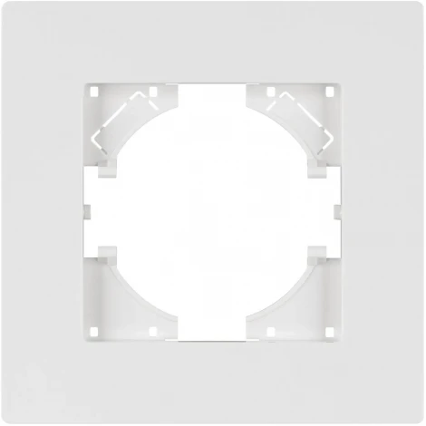 Рамка пластиковая FRM-PERIO-PL-1-WH (Arlight) 049688