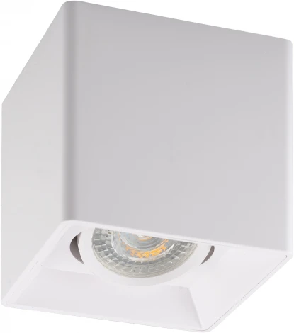 Накладной точечный светильник Denkirs DK3030-WH (220V, куб)