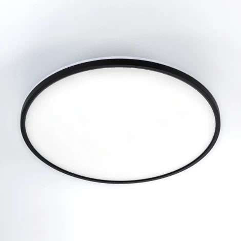 Настенно-потолочный светильник круглый светодиодный с подсветкой Citilux Norma CL748501 (220V, круглые, IP40)