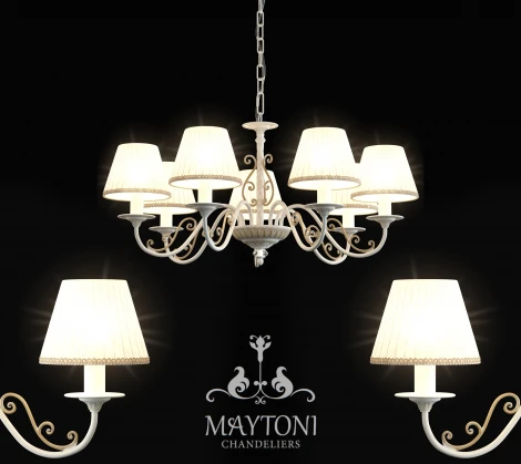 Подвесная люстра Maytoni Sunrise ARM290-07-G