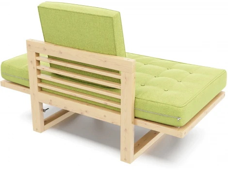 Кресло Arsko Балтик сосна зеленая рогожка