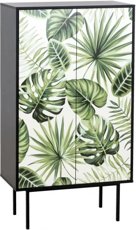 Шкаф 2-дверный Boho Color ОГОГО (арт.599521), (ЛДСП/Черный)