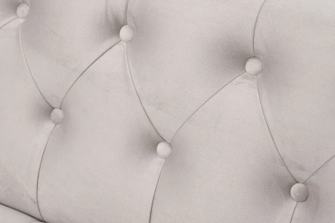 Диван Garda Decor SANREMO-2K-Colt030 (Черный/Серый)