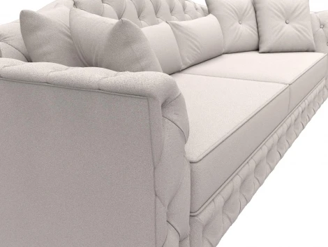 Диван прямой Артис Лига Диванов (Замша) арт.126382