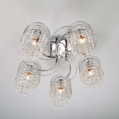 Потолочная люстра Eurosvet Bonnie 30137/5 хром (220V)